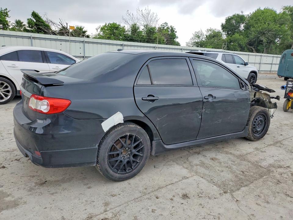 2013 Toyota Corolla VIN 5YFBU4EE3DP074520 COPART salvage auction — FRONT END, Tx - Salvage Vehicle Title, sold $50 on 2026-07-28 (photo 3)