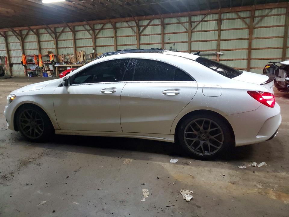 2018 Mercedes-benz Cla-klasse VIN WDDSJ4GB8JN634896 COPART salvage auction — SIDE, On - Permit Salvage, sold $8,700 on 2026-07-16 (photo 2)