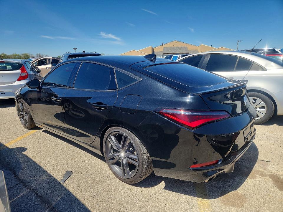 2025 Acura Integra VIN 19UDE4G70SA009096 COPART salvage auction — WATER/FLOOD, IN - CERT OF TITLE-SALVAGE FLOOD, sold $550 on 2026-08-03 (photo 2)