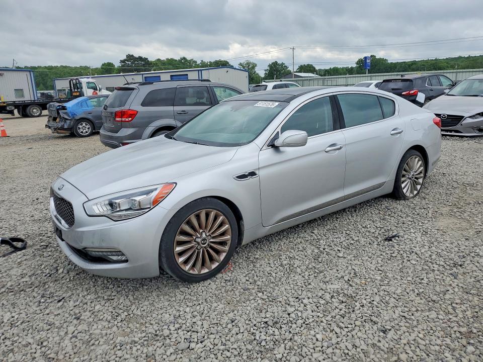 2015 Kia K900 VIN KNALW4D43F6022027 COPART salvage auction — MECHANICAL, Ar - Certificate Of Title (P), sold $2,300 on 2026-07-27 (photo 1)