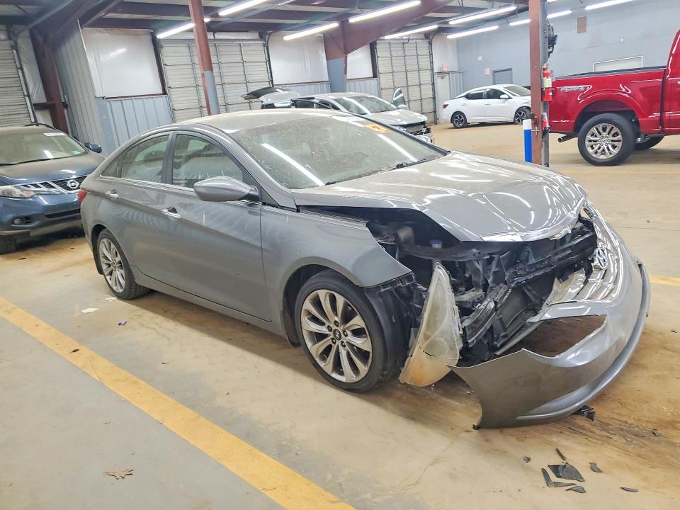 2013 Hyundai VIN 5NPEC4ACXDH701182 COPART salvage auction — FRONT END, Nc - Salvage Certificate Of Title, sold $500 on 2026-07-08 (photo 4)