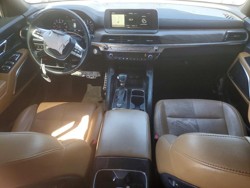 2020 Kia Telluride VIN 5XYP54HC4LG039548 COPART salvage auction — FRONT END, Ca - Salvage Certificate, sold $5,000 on 2026-07-06 (photo 8)
