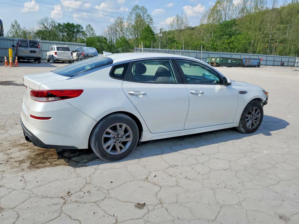 2020 Kia Optima VIN 5XXGT4L35LG438390 COPART salvage auction — FRONT END, Ky - Cert Of Title-Salvage, sold $175 on 2026-07-23 (photo 3)