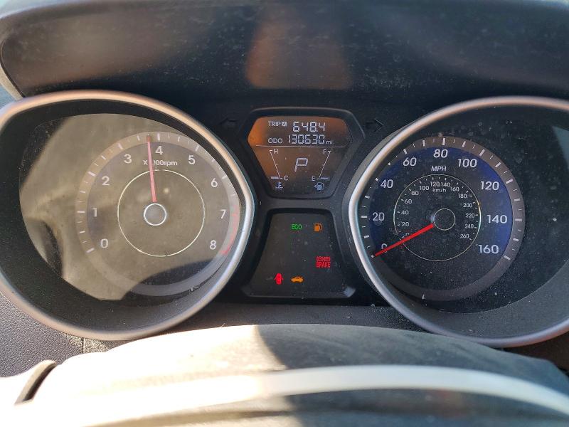2013 Hyundai Elantra VIN KMHDH4AE9DU544163 COPART salvage auction — REAR END, NV, sold $1,150 on 2026-07-22 (photo 9)