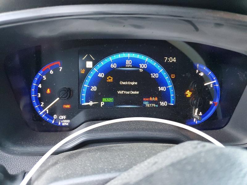 2021 Toyota Corolla VIN JTDEAMDE0MJ024296 COPART salvage auction — FRONT END, Nv - Salvage Title, sold $4,100 on 2026-07-27 (photo 9)