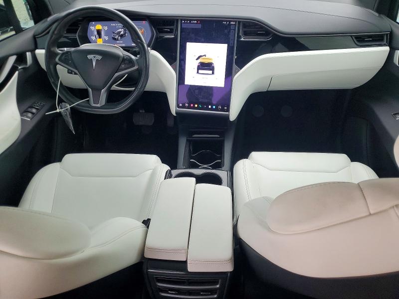 2019 Tesla Model x VIN 5YJXCAE25KF188413 COPART salvage auction — FRONT END, IN - CERT OF TITLE-SALVAGE TITLE, sold $12,900 on 2026-07-31 (photo 8)