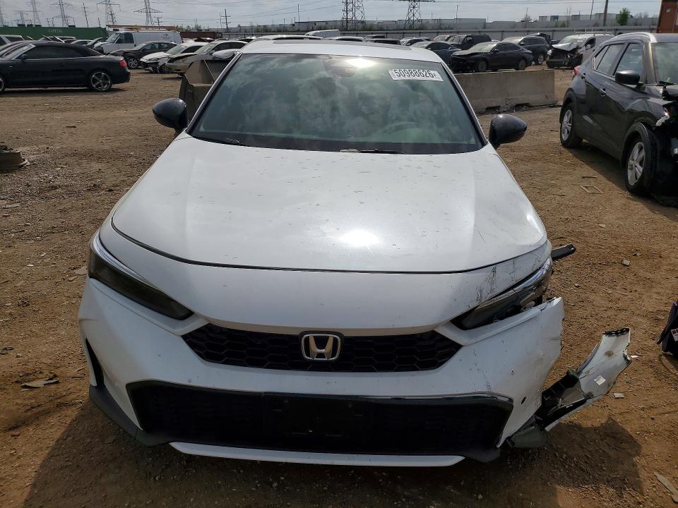 2026 Honda Civic VIN JHMFL4H97TX000342 COPART salvage auction — FRONT END, Il - Salvage Certificate, sold $8,700 on 2026-07-28 (photo 5)