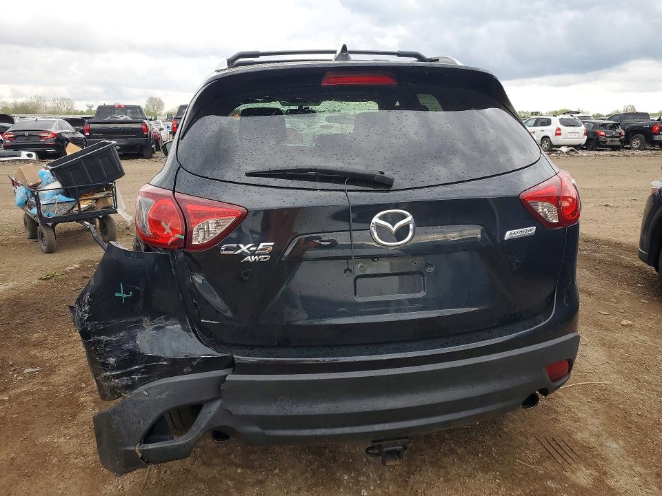 2015 Mazda Cx-5 VIN JM3KE4CY6F0466664 COPART salvage auction — REAR END, IL - SALVAGE CERTIFICATE, sold $2,700 on 2026-07-02 (photo 6)
