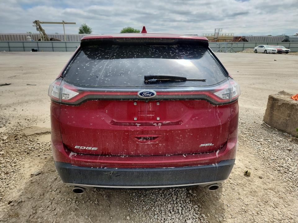2018 Ford Edge VIN 2FMPK3J85JBC37304 COPART salvage auction — HAIL, Ks - Cert Of Title-Salvage, sold $2,000 on 2026-07-09 (photo 6)