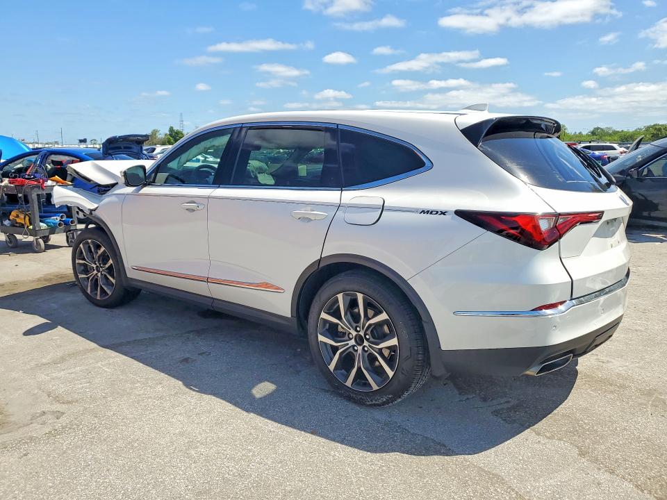 2023 Acura Mdx VIN 5J8YD9H4XPL005848 COPART salvage auction — FRONT END, Fl - Certificate Of Destruction, sold $2,100 on 2026-07-02 (photo 2)