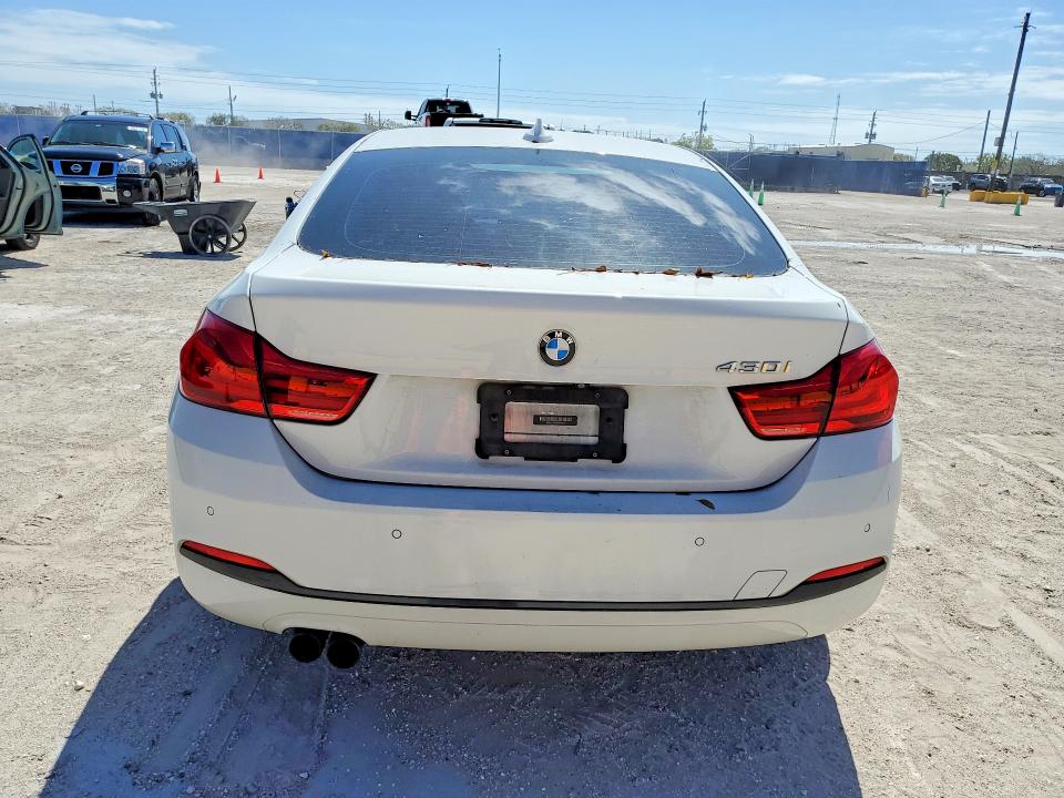 2019 BMW 4er VIN WBA4J1C50KBM18672 COPART salvage auction — FRONT END, Salvage Title, sold $4,750 on 2026-07-20 (photo 6)