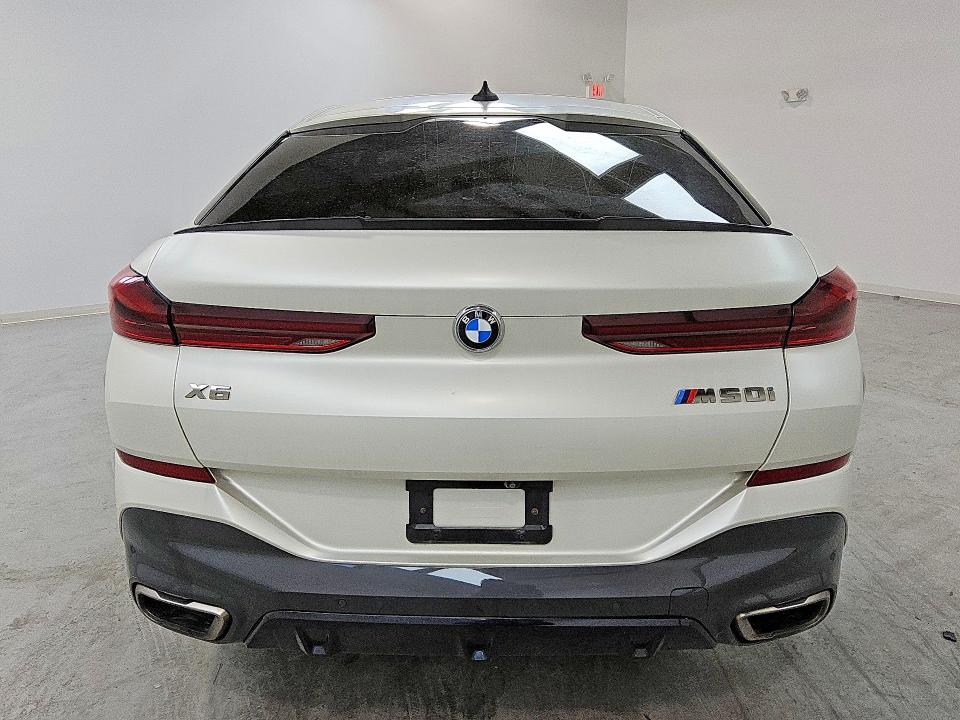 2021 BMW X6 VIN 5UXCY8C04M9E21187 COPART salvage auction — NORMAL WEAR, In - Certificate Of Title, sold $23,250 on 2026-07-09 (photo 6)