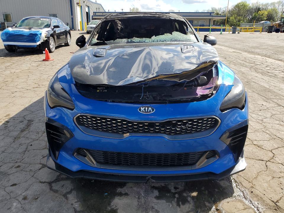 2018 Kia Stinger VIN KNAE45LC4J6039070 COPART salvage auction — Burn Interior, Tn - Non-Repairable Certificate, sold $1,700 on 2026-07-06 (photo 5)