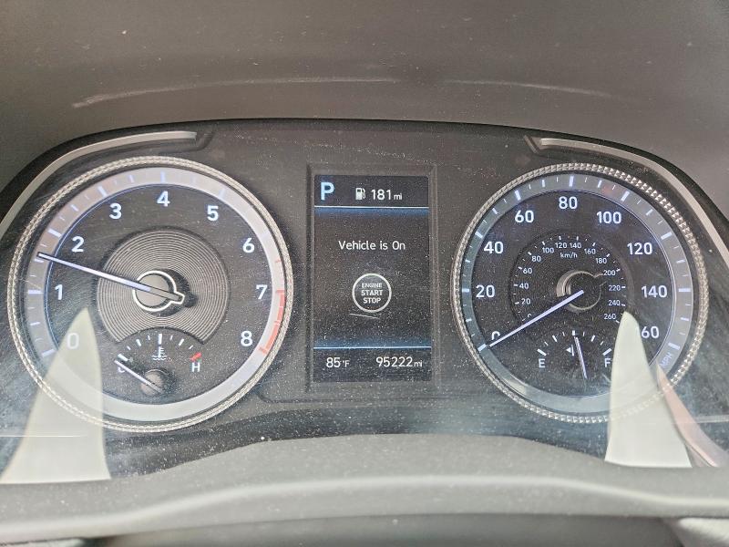 2021 Hyundai Sonata VIN 5NPEL4JA9MH069211 COPART salvage auction — REAR END, Tx - Salvage Vehicle Title, sold $4,050 on 2026-07-02 (photo 9)