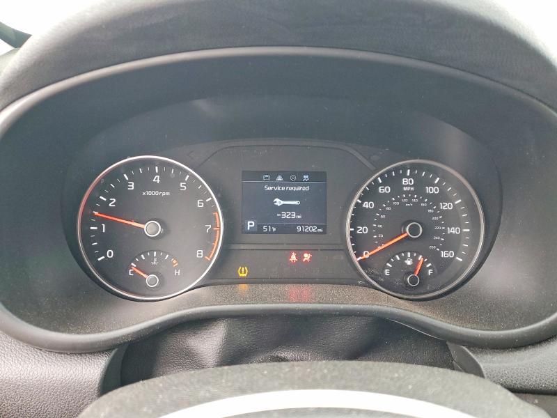 2021 Kia Sportage VIN KNDPM3AC6M7844733 COPART salvage auction — REAR END, Mi - Cert Of Title-Salvage Vehicle, sold $3,200 on 2026-07-15 (photo 9)