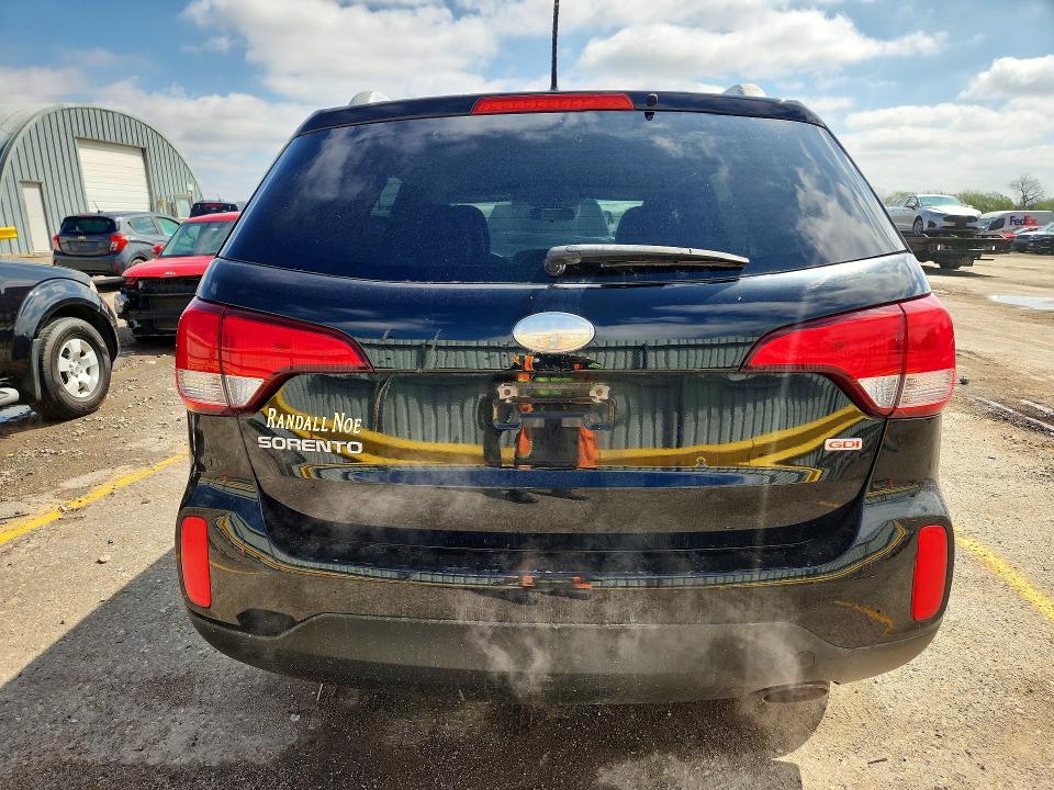 2014 Kia Sorento VIN 5XYKT4A75EG458931 COPART salvage auction — REAR END, Ks - Cert Of Title-Salvage, sold $2,100 on 2026-07-22 (photo 6)