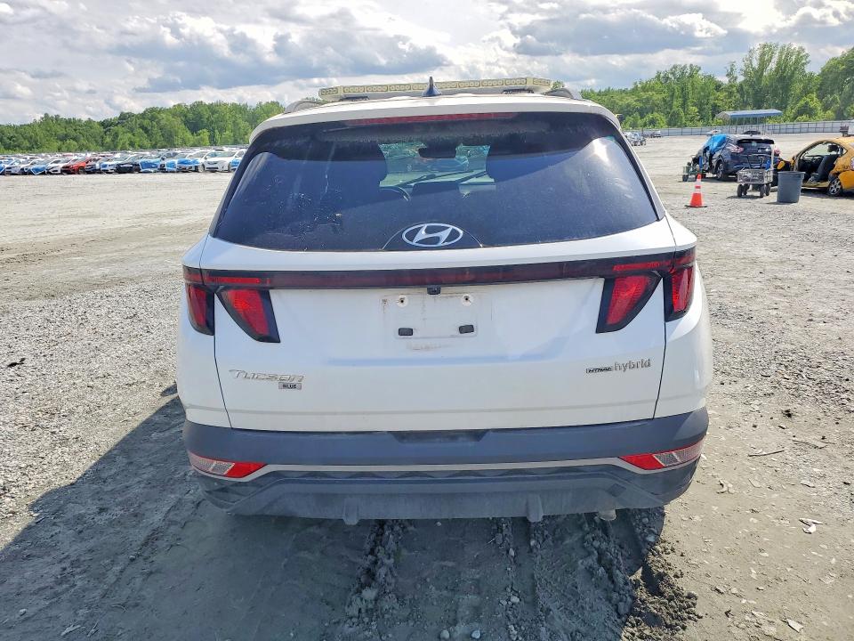 2024 Hyundai VIN KM8JBCD18RU156520 COPART salvage auction — FRONT END, Sc - Certificate Of Title (P), sold $9,300 on 2026-07-29 (photo 6)