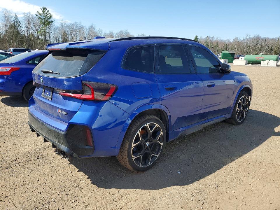 2025 BMW X1 VIN WBX13EF00S5092252 COPART salvage auction — MINOR DENT/SCRATCHES, Salvage Title, sold $24,750 on 2026-07-14 (photo 3)