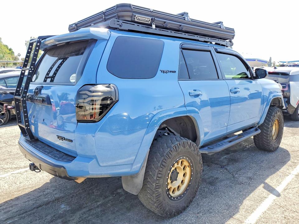 2018 Toyota 4runner VIN JTEBU5JR2J5544586 COPART salvage auction — FRONT END, CA - SALVAGE CERTIFICATE, sold $26,250 on 2026-07-31 (photo 3)