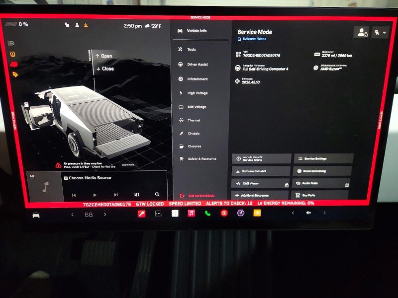 2026 Tesla Cybertruck VIN 7G2CEHED0TA090176 COPART salvage auction — Front End, MA - CERT OF TITLE-SALVAGE, sold $32,750 on 2026-06-19 (photo 9)