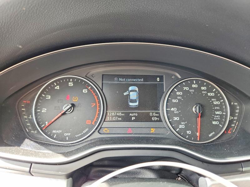 2017 Audi A4 VIN WAUGNAF44HN032333 COPART salvage auction — MINOR DENT/SCRATCHES, Sc - Certificate Of Title, sold $3,500 on 2026-07-08 (photo 9)