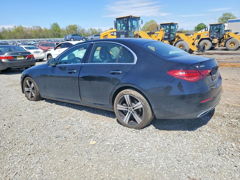 2022 Mercedes-benz C-klasse VIN W1KAF4HB5NR011312 COPART salvage auction — FRONT END, Id - Salvage Certificate Of Title, sold $13,500 on 2026-07-10 (photo 2)