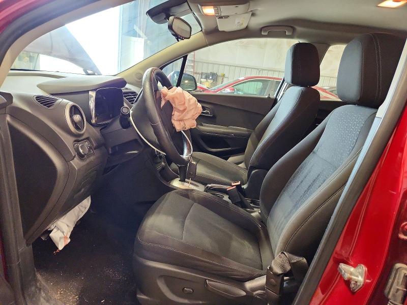 2015 Chevrolet Trax VIN KL7CJKSB9FB067713 COPART salvage auction — FRONT END, WI, sold $600 on 2026-07-22 (photo 7)