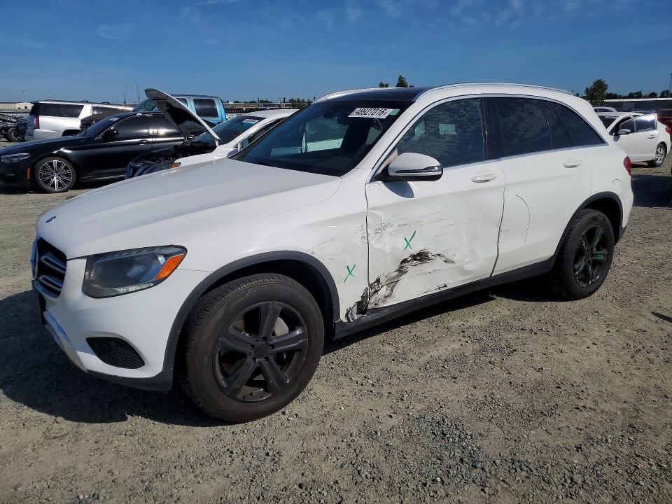 2017 Mercedes-benz Glc class VIN WDC0G4JB8HF127567 COPART salvage auction — SIDE, Ca - Salvage Certificate, sold $4,050 on 2026-07-02 (photo 1)