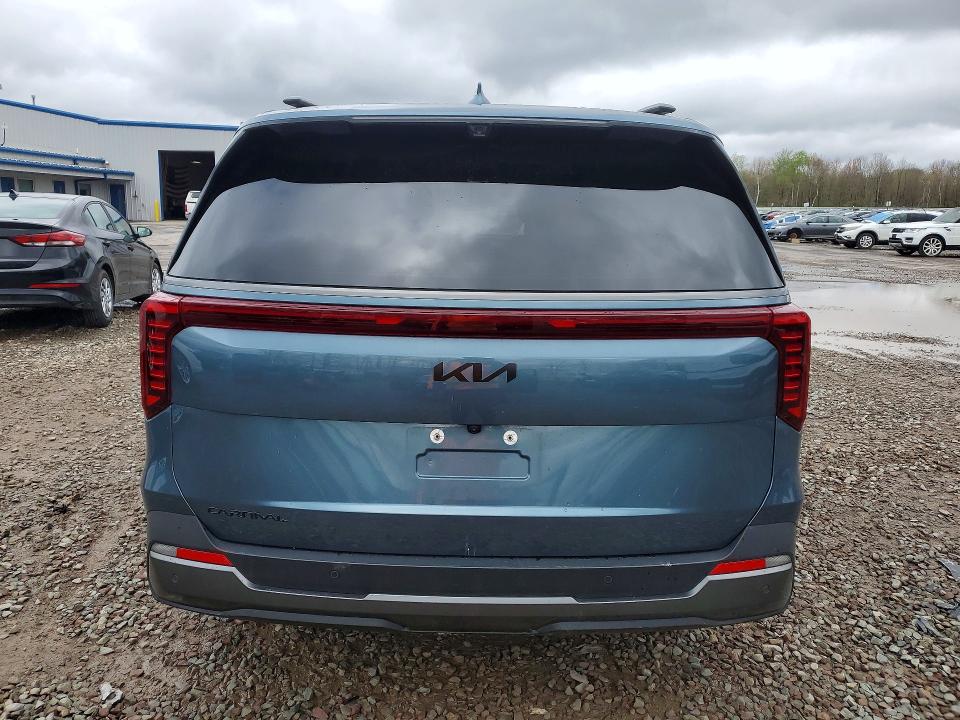 2025 Kia Carnival VIN KNDNE5K33S6492888 COPART salvage auction — FRONT END, Ga - Cert Of Title-Salvage, sold $13,600 on 2026-07-22 (photo 6)