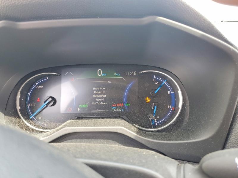 2025 Toyota VIN JTMRWRFV0SJ079972 COPART salvage auction — FRONT END, Sc - Cert Of Title-Salvage, sold $15,000 on 2026-07-16 (photo 9)