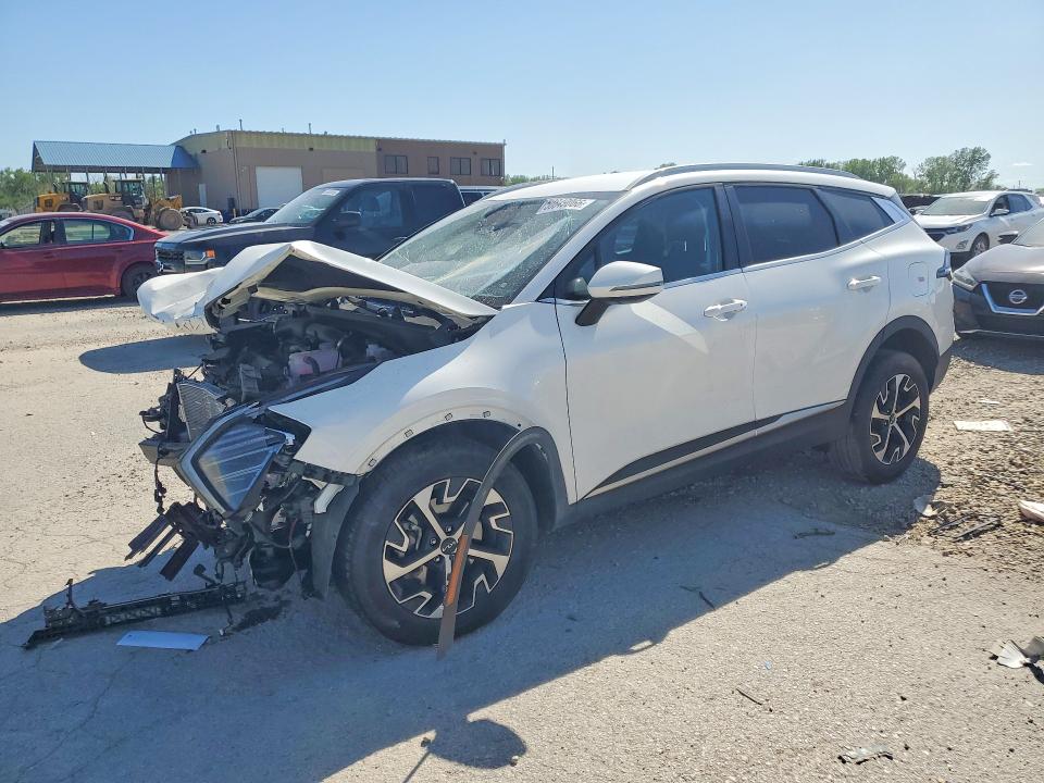 2025 Kia Sportage VIN KNDPVCDG6S7232850 COPART salvage auction — FRONT END, ID - SALVAGE CERTIFICATE OF TITLE, sold $5,700 on 2026-07-28 (photo 1)