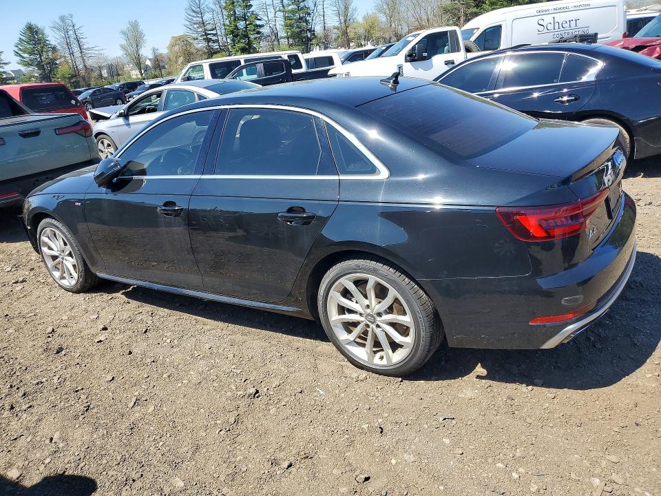 2019 Audi A4 VIN WAUENAF46KN001695 COPART salvage auction — FRONT END, Md - Cert Of Salvage > 75% Damage, sold $8,200 on 2026-07-27 (photo 2)