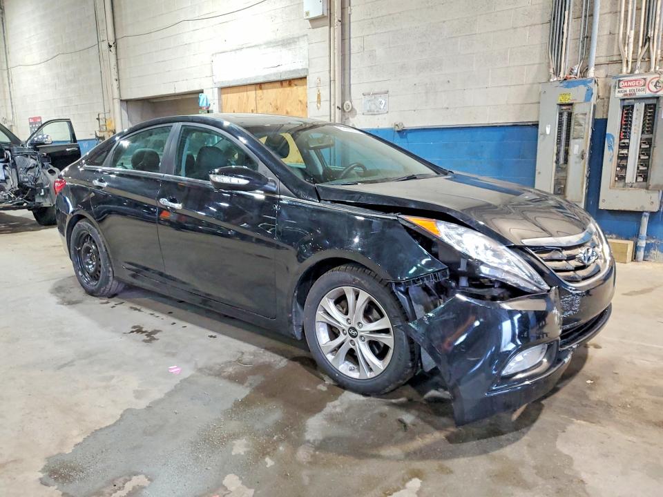 2013 Hyundai Sonata VIN 5NPEC4AC5DH665322 COPART salvage auction — FRONT END, Mi - Certificate Of Title, sold $2,000 on 2026-07-03 (photo 4)