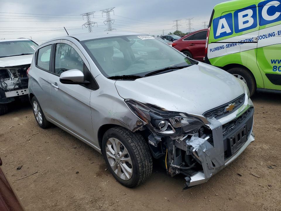 2020 Chevrolet Spark VIN KL8CD6SA7LC449018 COPART salvage auction — FRONT END, Il - Salvage Certificate, sold $925 on 2026-07-07 (photo 4)