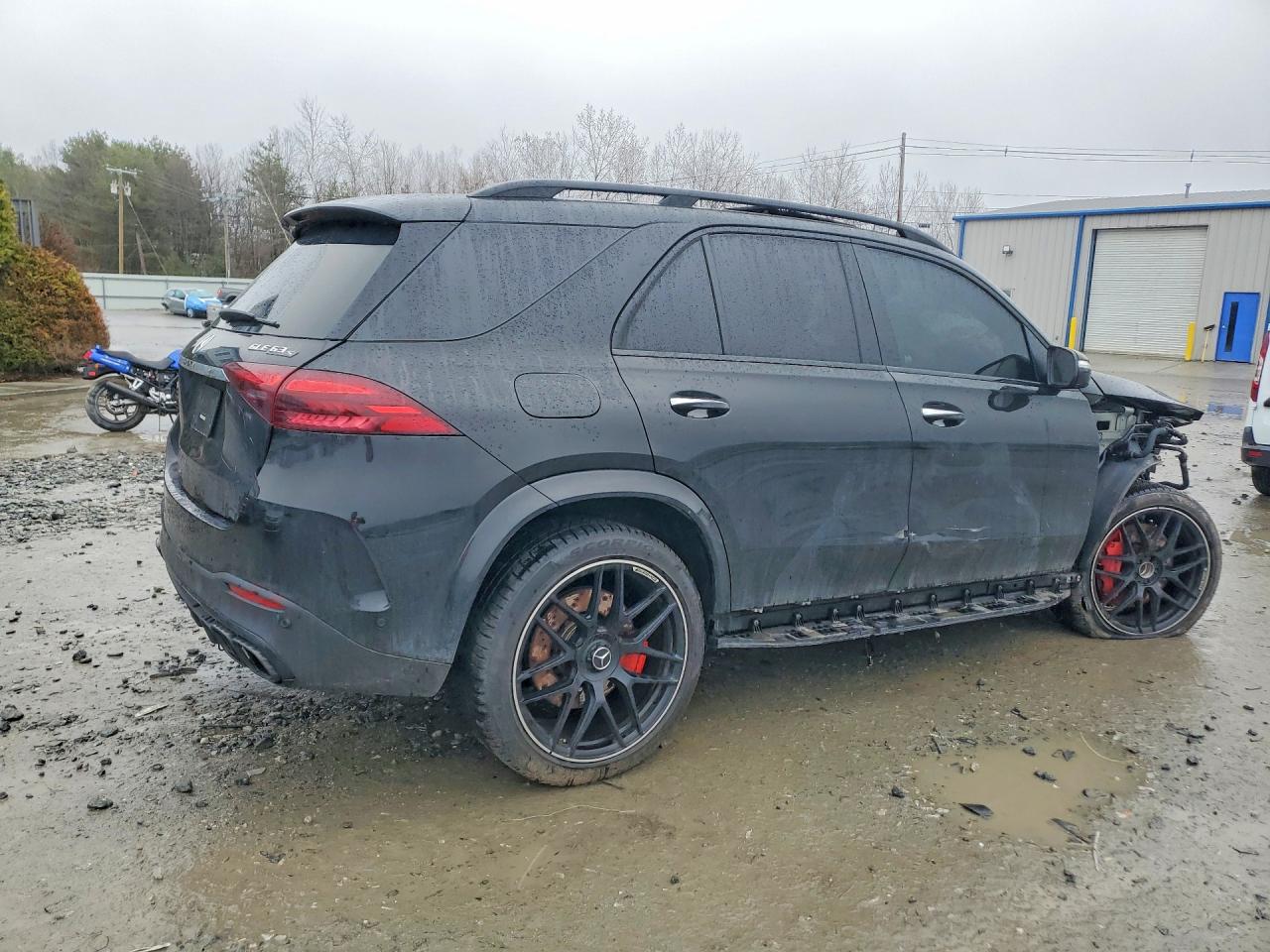2025 Mercedes-Benz GLE-Class VIN 4JGFB8KBXSB313075 COPART salvage auction — Front End, MA - CERT OF TITLE-SALVAGE, sold $42,250 on 2026-07-01 (photo 3)
