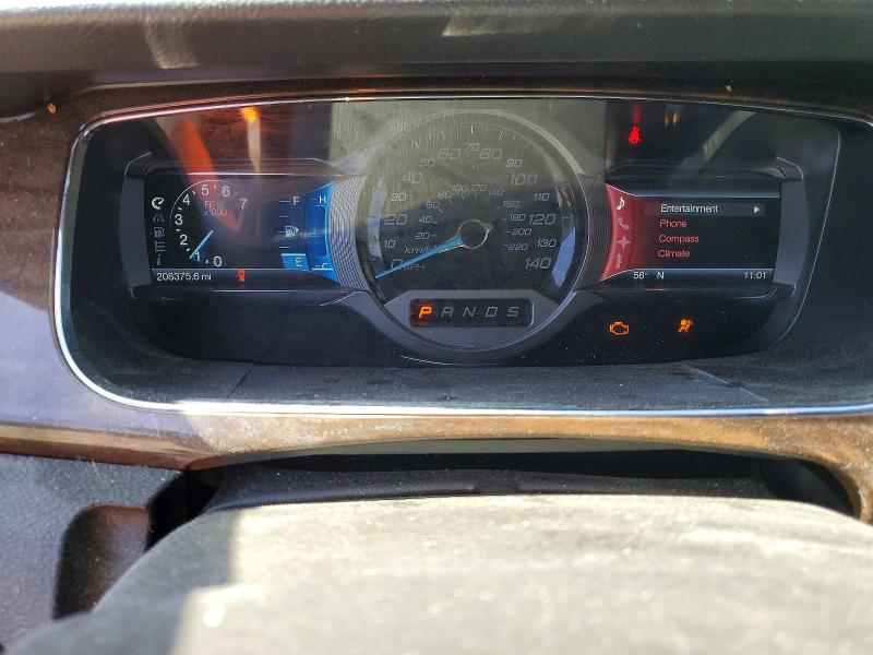 2013 Ford Taurus VIN 1FAHP2F83DG209355 COPART salvage auction — FRONT END, NC - SALVAGE CERTIFICATE OF TITLE, sold $600 on 2026-07-02 (photo 9)