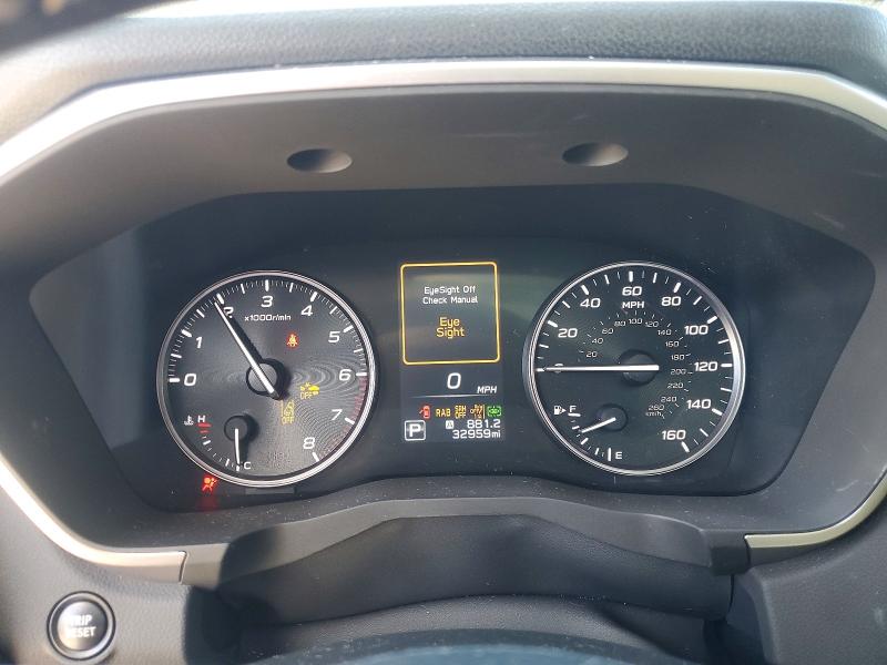 2024 Subaru Ascent VIN 4S4WMAUDXR3404206 COPART salvage auction — FRONT END, VA - CERT OF TITLE - SALVAGE, sold $9,600 on 2026-07-23 (photo 9)