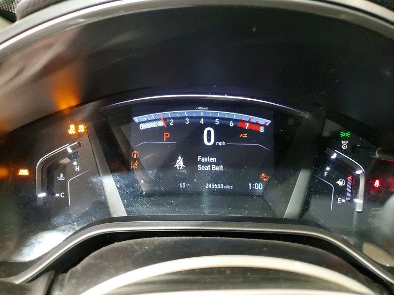 2020 Honda Cr-v VIN 2HKRW2H51LH670374 COPART salvage auction — FRONT END, Va - Certificate Of Title (P), sold $11,800 on 2026-07-21 (photo 9)