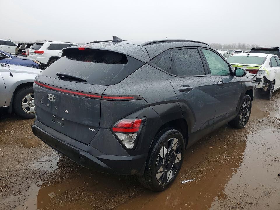 2025 Hyundai Kona VIN KM8HBCAB0SU217506 COPART salvage auction — SIDE, Il - Salvage Certificate, sold $9,900 on 2026-07-21 (photo 3)