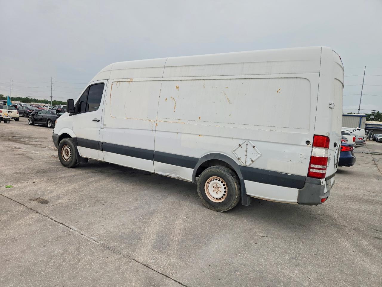 2012 Mercedes Benz Sprinter 2500 VIN WD3PE8CB0C5688417 COPART salvage auction — Front End, LA - CERTIFICATE OF TITLE (P), sold $550 on 2026-07-01 (photo 2)
