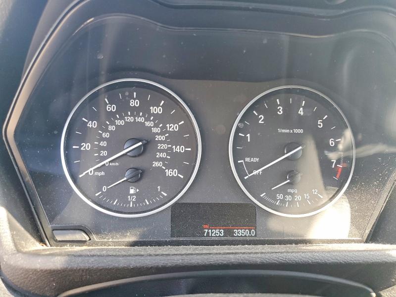 2018 BMW X1 VIN WBXHU7C34J5H40120 COPART salvage auction — Front End, CA - DIS/DLR/EXP ONLY CLEAN TITLE, sold $2,450 on 2026-07-03 (photo 9)