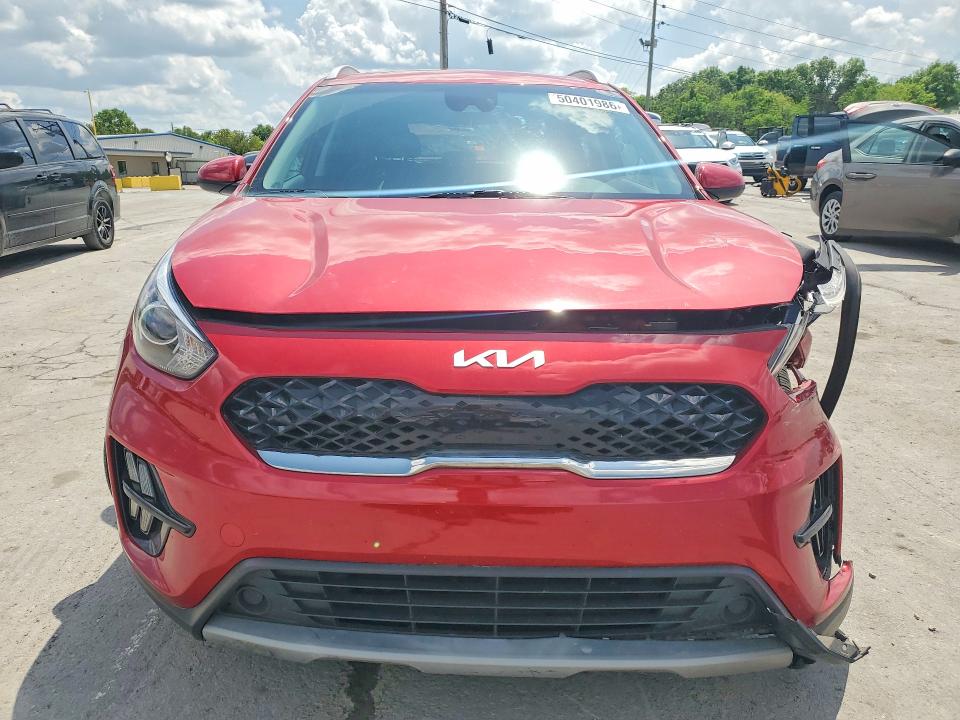 2022 Kia Niro VIN KNDCB3LC4N5547331 COPART salvage auction — FRONT END, Tn - Salvage Certificate, sold $6,600 on 2026-07-27 (photo 5)