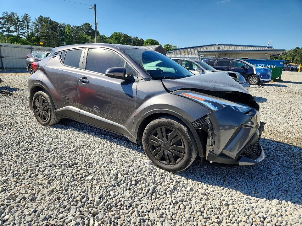 2021 Toyota C-hr VIN JTNKHMBX5M1104448 COPART salvage auction — FRONT END, Ga - Cert Of Title-Salvage, sold $3,500 on 2026-07-09 (photo 4)