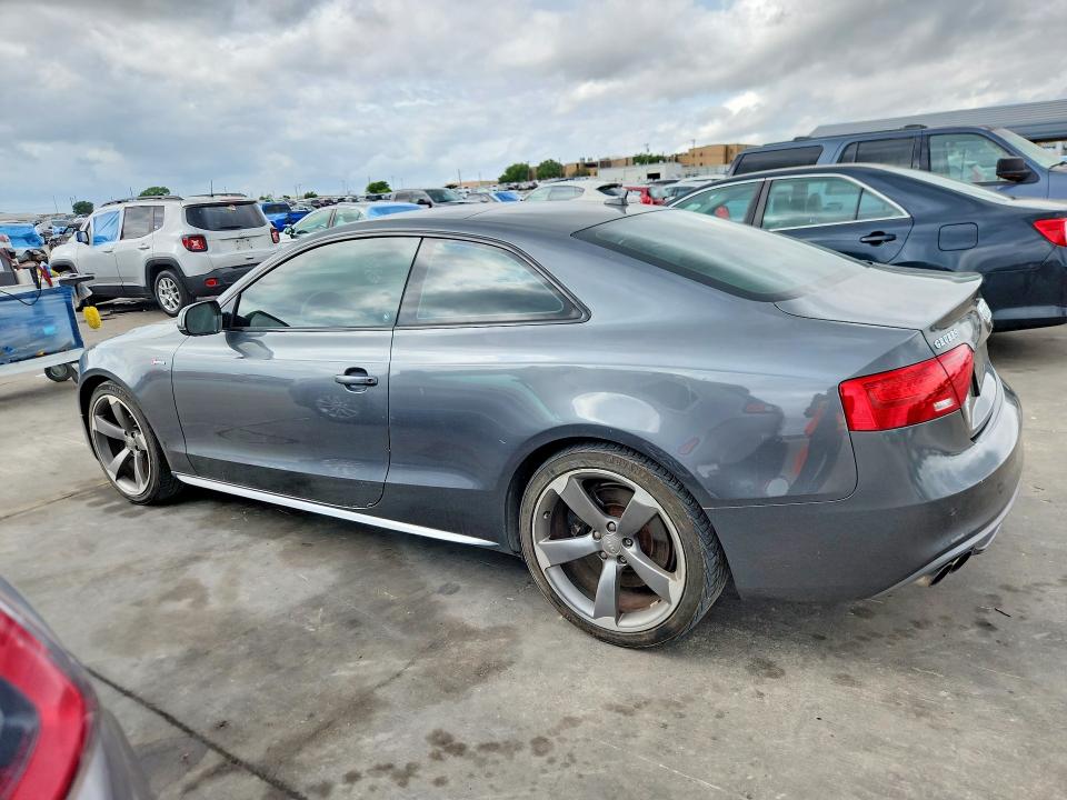 2015 Audi S5 VIN WAUCGAFR3FA055305 COPART salvage auction — NORMAL WEAR, Tx - Certificate Of Title, sold $2,050 on 2026-07-09 (photo 2)