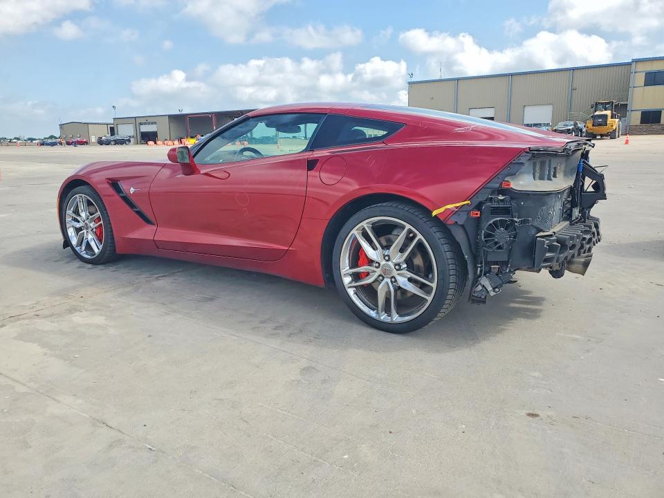 2015 Chevrolet Corvette VIN 1G1YF2D7XF5117870 COPART salvage auction — REAR END, Tx - Salvage Vehicle Title, sold $16,000 on 2026-07-02 (photo 2)
