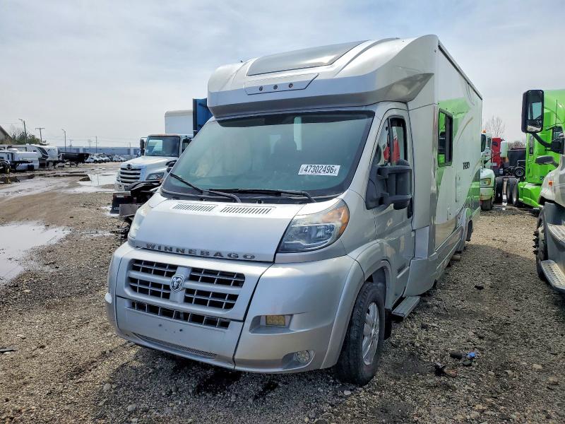 2016 Ram Promaster city VIN 3C7WRVLD3FE507280 COPART salvage auction — SIDE, IL - SALVAGE CERTIFICATE, sold $4,500 on 2026-07-09 (photo 2)