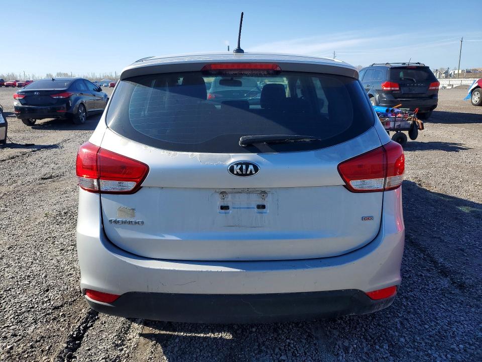 2016 Kia VIN KNAHT8A34G7130685 COPART salvage auction — FRONT END, Salvage Title, sold $350 on 2026-07-09 (photo 6)