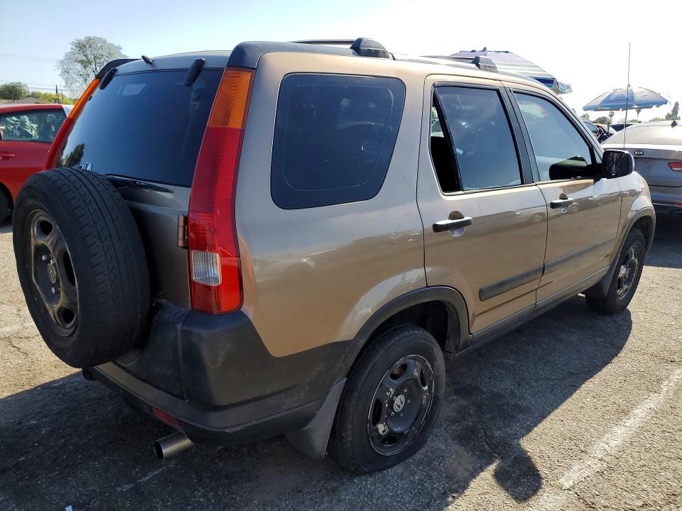 2002 Honda Cr-v VIN JHLRD68412C019389 COPART salvage auction — SIDE, Ca - Dis/Dlr/Exp Only Clean Title, sold $400 on 2026-07-31 (photo 3)