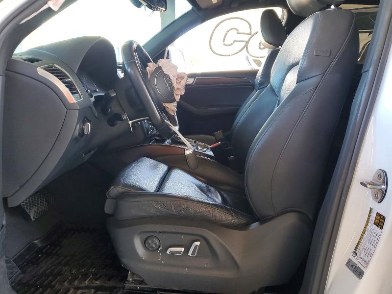 2016 Audi Q5 VIN WA1L2AFP0GA130456 COPART salvage auction — FRONT END, Ca - Salvage Certificate, sold $1,150 on 2026-07-11 (photo 7)