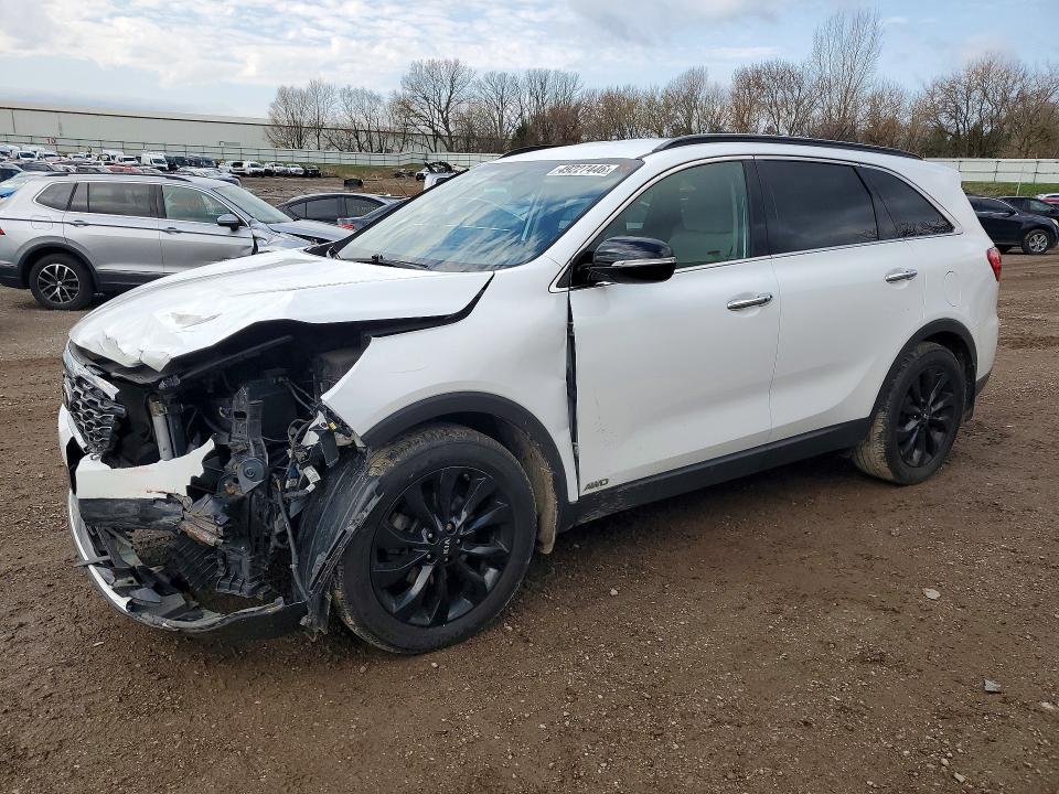 2020 Kia Sorento VIN 5XYPGDA59LG659771 COPART salvage auction — FRONT END, Mi - Cert Of Title-Salvage Vehicle, sold $2,400 on 2026-07-22 (photo 1)